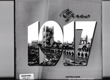 Book, Department of Veterans' Affairs, Ypres : Australians on the Western Front - 1917, 2007