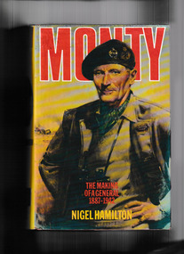 Book, Hamish Hamilton, Monty : the making of a general 1887-1942, 1981