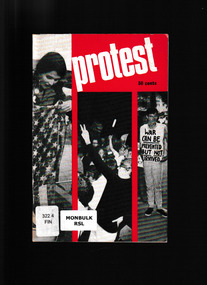 Book, Hawthorn Press, Protest politics and psychological warfare : the communist role in the Anti-Vietnam War and anti-conscription movement in Australia, 1968