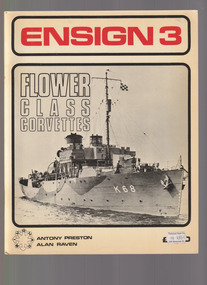 Book, Alan Raven et al, Flower Class Corvettes, 1973