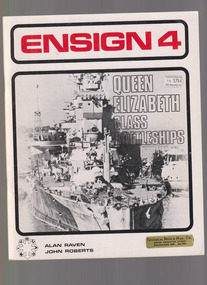 Book, Alan Raven et al, Queen Elizabeth Class Battleships, 1975