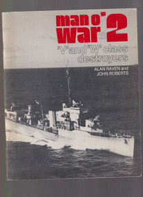 Book, Alan Raven et al, V and W Class destroyers, 1979