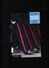 Book, David D Chandler, The Oxford history of the British Army, 1994