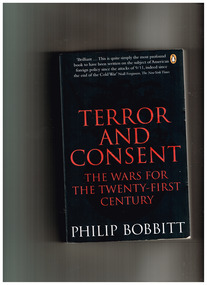 Book, Phillip Bobbitt, Terror and consent: The wars for the twenty first century, 2008