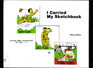 Book, Ken Lovell, I carried my sketchbook, 1984