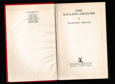 Elleston Trevor, The killing-ground, 1956