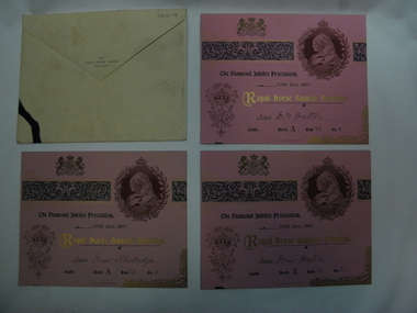 Admittance Card, 1897