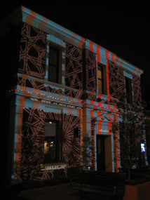 photograph- colour, Clare Gervasoni, Former Kew Court House - Light Show, 24/03/2012