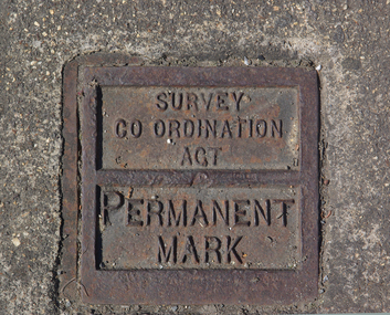 Photograph - Colour, Ballarat Survey Permanent Mark