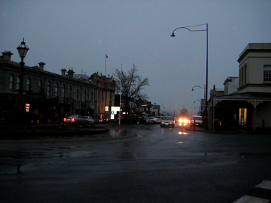 Photograph - Digital, Clare Gervasoni, Daylesford at Night, 2013, 07/07/2013