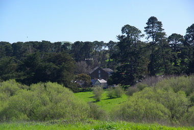 Photograph - Colour, Clare Kathleen Gervasoni, Anderson's Mill from Elizabeth St, Smeaton, 2013, 22/09/2013