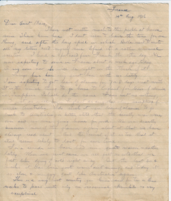 Correspondence, Correspondence by Arthur Elton Tandy