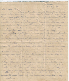 Correspondence, Correspondence by Arthur Elton Tandy