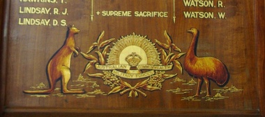 Parwan State School (916) World War One Honour Board, 2014