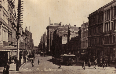 Photograph, Collins Street, Melbourne