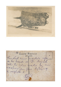 Photograph - Black and White, Turkish Mine, c1918, c1918