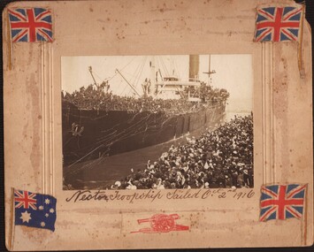 Photograph - digital, Nestor Troop Ship, c1916