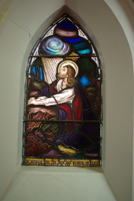Photograph - Colour, Clare Gervasoni, Stained Glass Windows in St John's Anglican Church, Colac, 2015, 23/08/2015