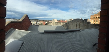 Photograph - Colour, Clare Gervasoni, Ballarat towards Sturt Street from the Ballarat Trades Hall, 2015, 30/07/2015