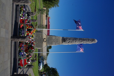 Photograph - Colour, Dennington War Memorial, 25 April 2016, 25/04/2016