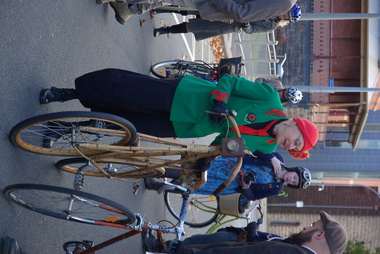 Photograph - Colour, Clare Gervasoni, Twead Ride during Ballarat Heritage Weekend, 2016, 08/05/2016