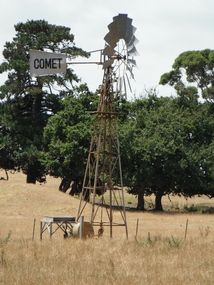 Photograph of windmill in situ