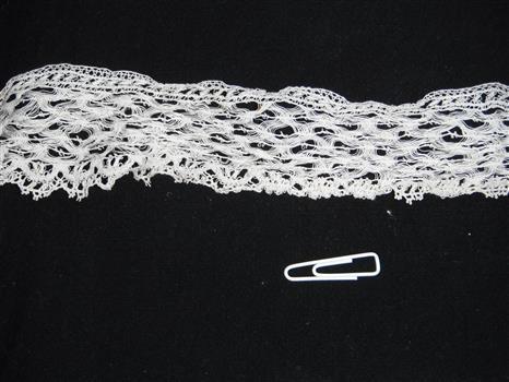 detail of the lace trim