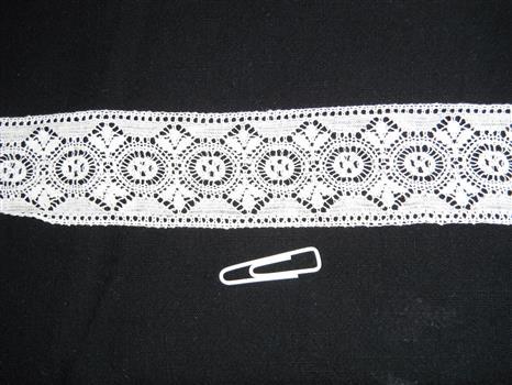 detail of the piece of lace