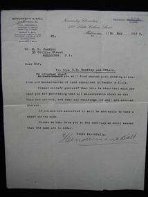 Typed Solicitor's letter from Buckley to Jenkins
