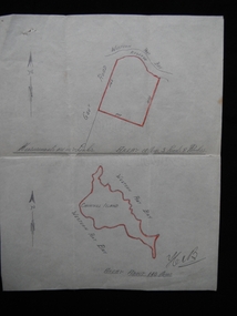 Hand drawn map of Churchill Island