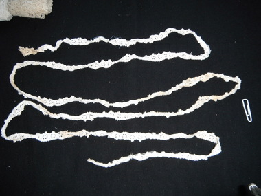 a length of lace trim
