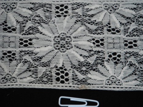 detail of section of lace trim