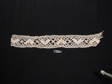 a section of lace trim