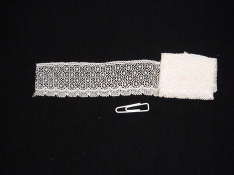 a length of lace piece