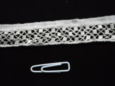 detail of a lace trim