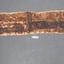 A strip of brown seal fur used as a belt or collar