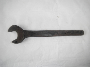 detail photograph of a spanner