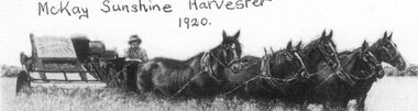 McKay Sunshine Harvester 1920