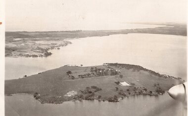 Aerial Photograph of Churchill Island, c.1930s