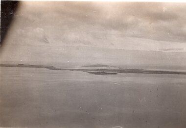 Distant Aerial View of Churchill Island, c.1940