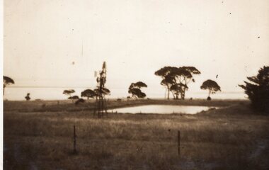 Photograph - Black and white landscape photograph, c.1940s