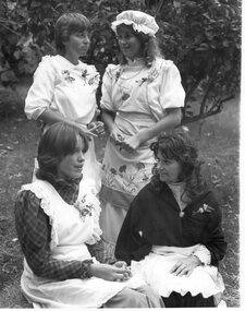 Photograph - Photograph of four women in costume, c.1940