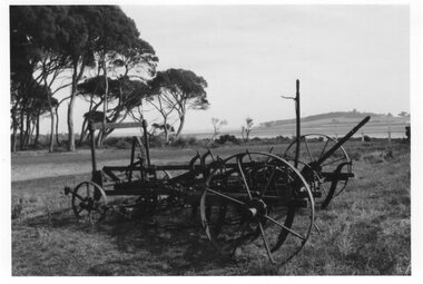 Photograph - Photograph of Farm machinery on Churchill Island