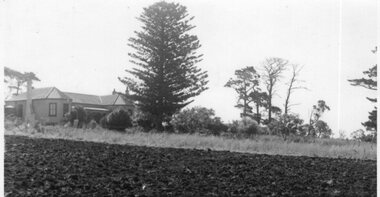 Photograph - Photograph of Amess House taken from a ploughed field