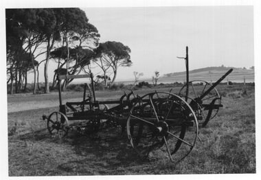 Photograph - Photograph of farm machinery