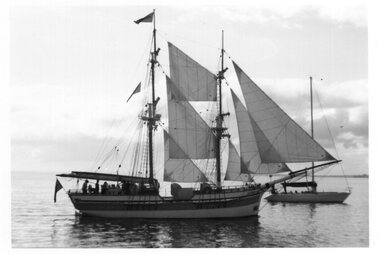 Photograph - Photograph of a sailing ship