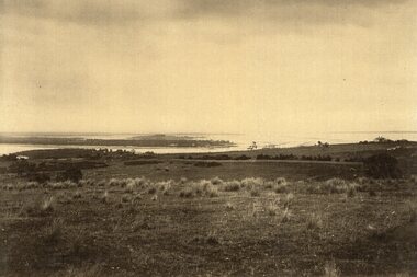 sepia photograph of churchill island
