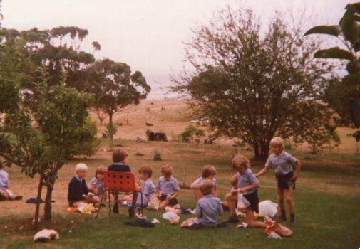 Photograph of school children