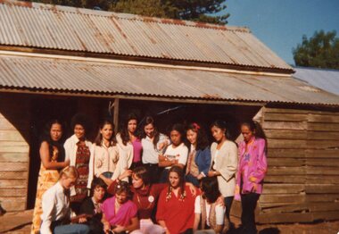 photograph of group of women