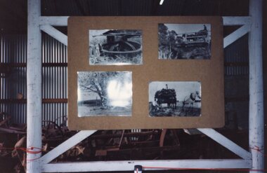 Photograph of an exhibition display